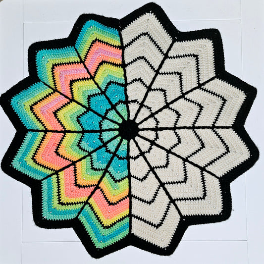 Stained Glass Lovey/Blanket Pattern